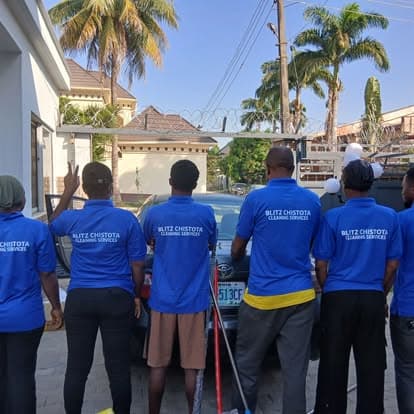 Living room after cleaning